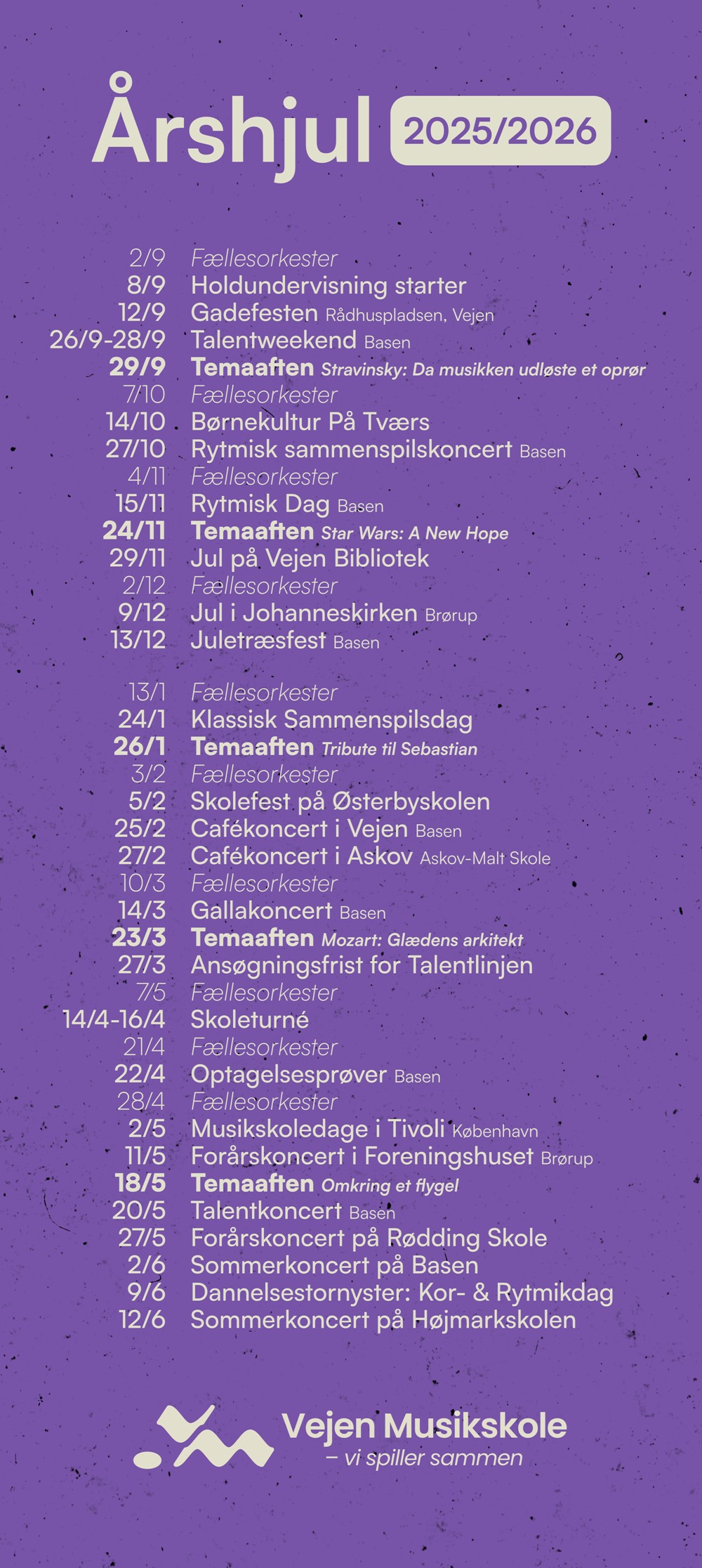 Årshjul 2025/2026 - Klik her for tekstversion Årshjul 2025/2026 - Klik her for tekstversion